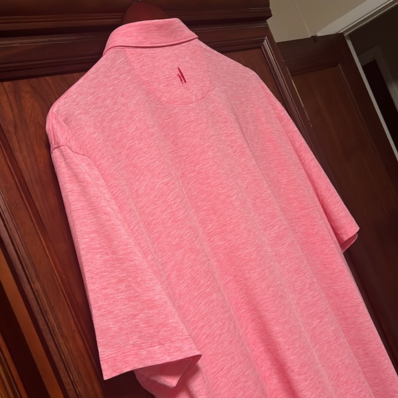 New Johnnie-O Santa Monica Rose Marbleized designed Golf Tennis Sports Polo! - Picture 2 of 12
